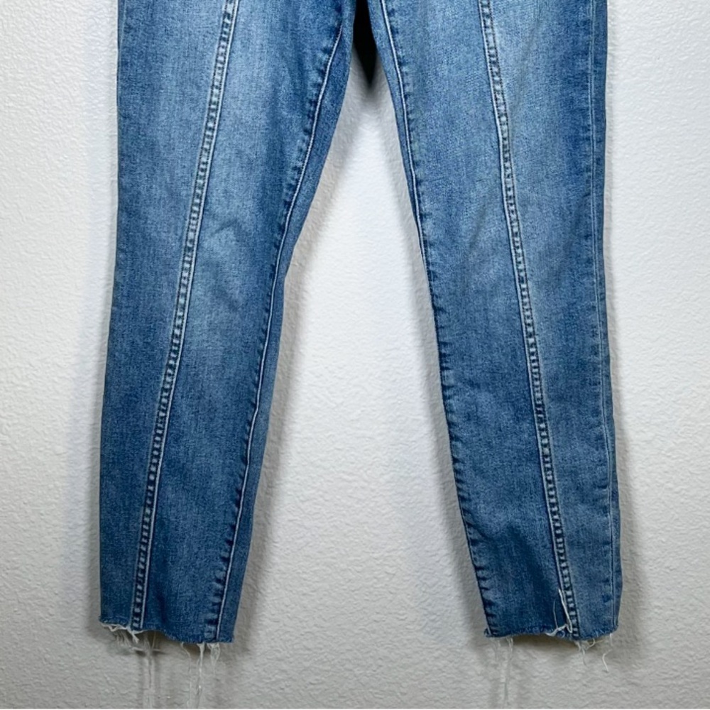 Current/Elliott Seamed Cropped Jeans - image 3